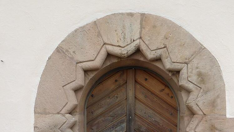 Romanisches Zackenportal in GroßbirkachAndreas Reuß
