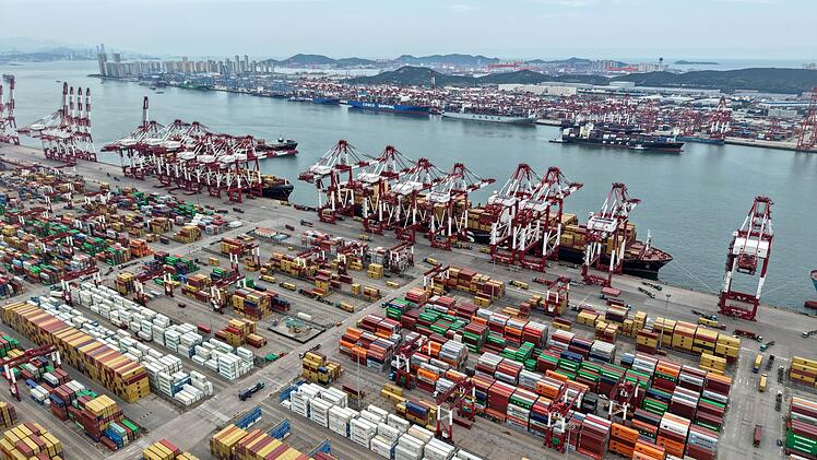 Hafen von Qingdao
