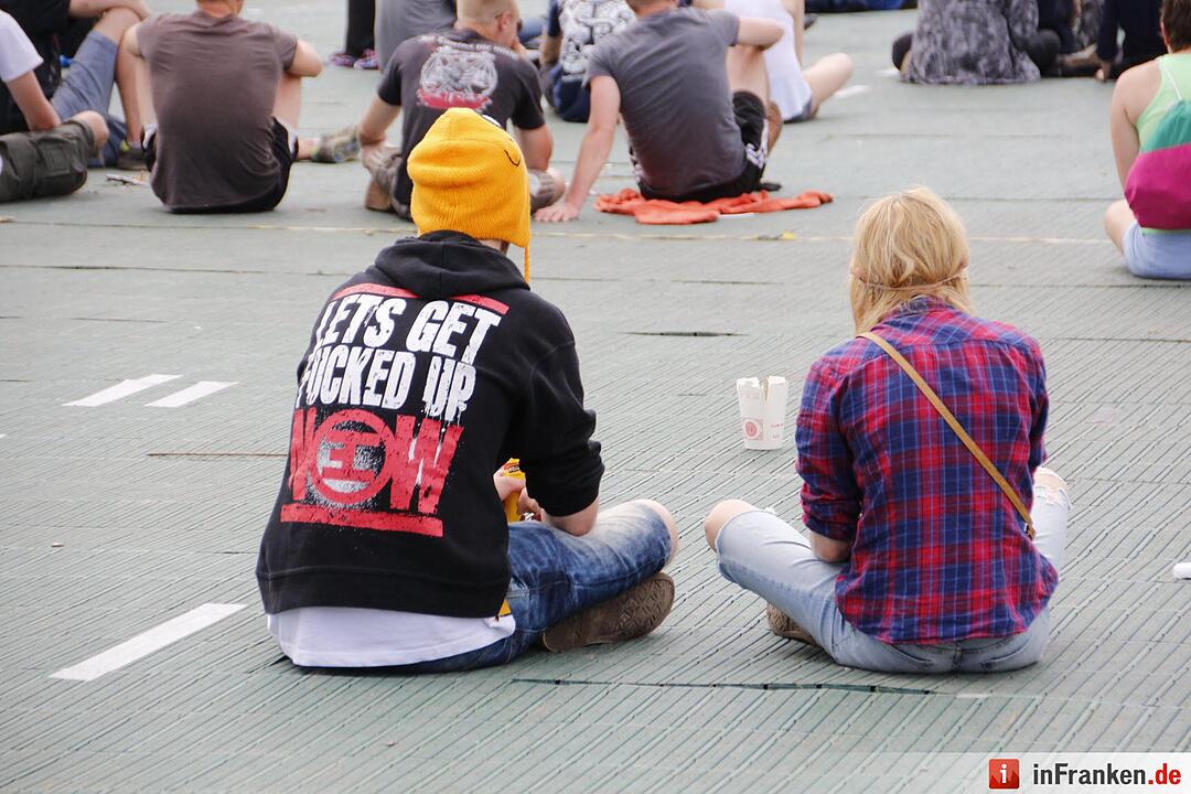 Rock im Park 2016 - Das Festivalgelände am Samstag