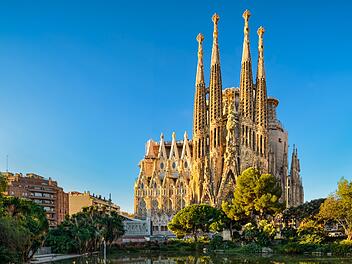 Kirche, Kathedrale, Sagrada Familia, Spanien, Barcelona, Sommerurlaub, Reise, Reiseziel