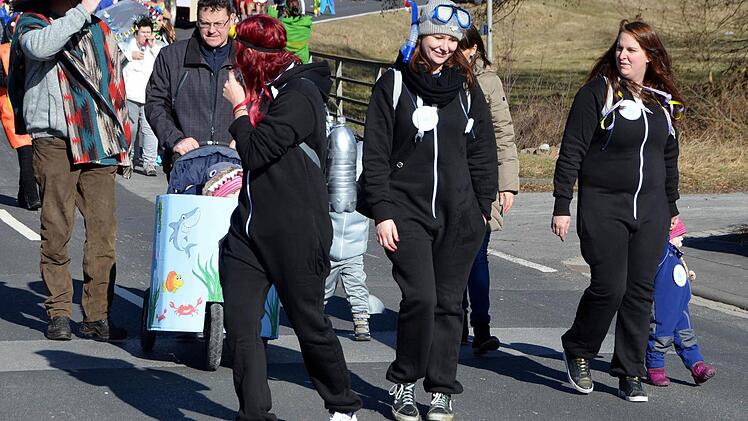 Faschingsumzug des Premicher Vereinsrings. Foto: Peter Rauch