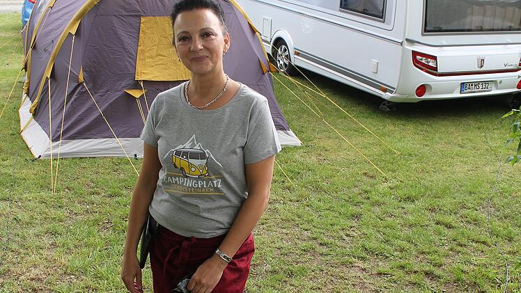 Die neuen Betreiber, hier Manuela Schmidt, freuten sich riesig über den Ansturm.