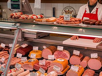 Metzgerei, Fleischerei, Wursttheke