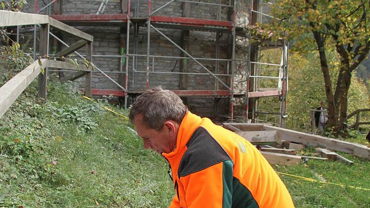 2 Fritz Maier, Leiter des Forstbetriebes Nordhalben.