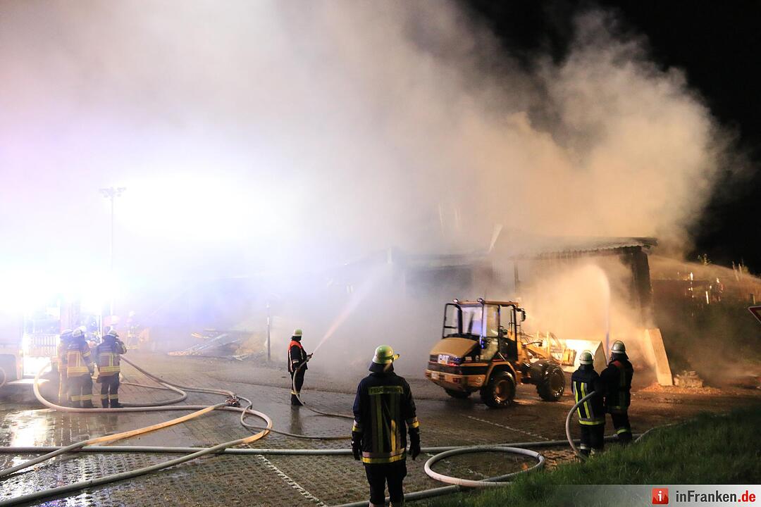 Schwerer Brand in Bad Staffelstein - 500.000 Euro Schaden