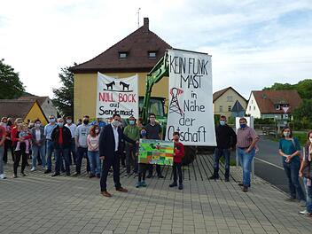 In Dietzhof wird der Protest gegen einen geplanten Mobilfunkmast immer lauter.Weichert