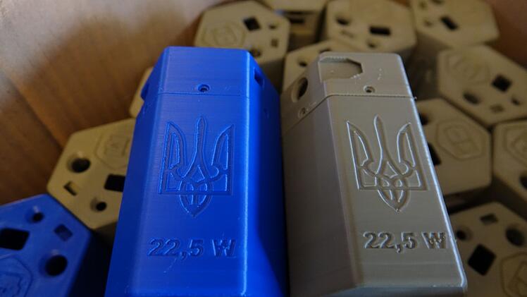 Teile aus dem 3D-Drucker f&uuml;r die Ukraine