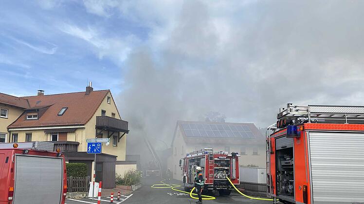 Wohnhausbrand in Bayreuth