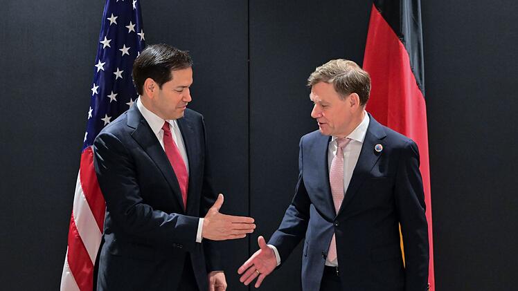 Marco Rubio und Johann Wadephul
