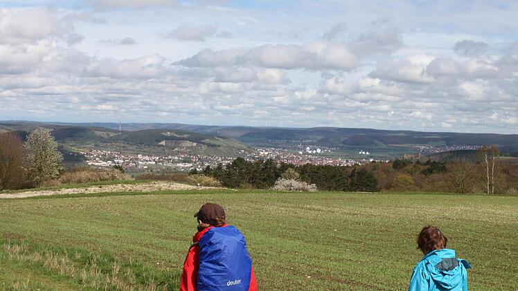 Am Nachmittag hatte man vom Sodenberg einen herrlichen Ausblick.