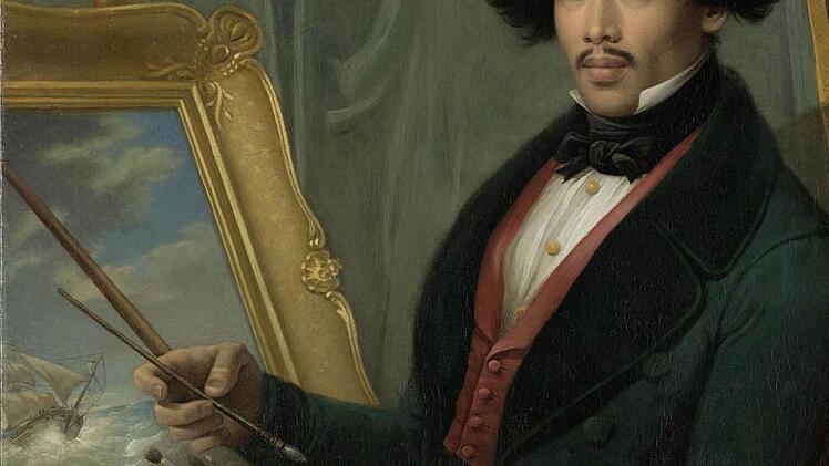 Raden Saleh: Selbstbildnis (etwa 1840; Rijksmuseum Amsterdam)
