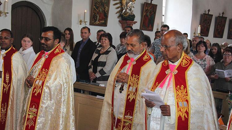 Indischer Gottesdienst in Windheim. Foto: Veronika Schadeck