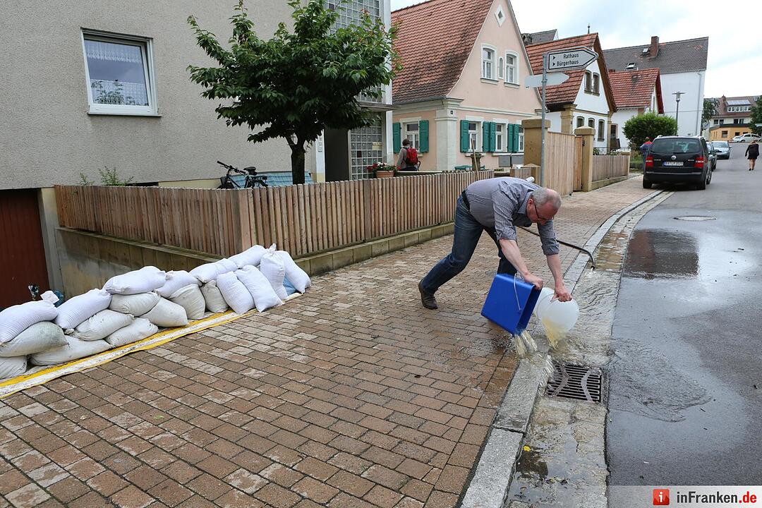 Hochwasser Landkreis Bamberg III - Oberhaid