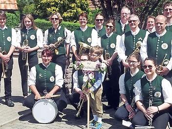 Die Musikkapelle Nordhalben ist bei vielen Festen und Festzügen gefragt.  Foto: Musikkapelle