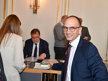 Stefan Goller kurz vor der Wahl, bei der er 36 Stimmen erhielt.  Ronald Rinklef
