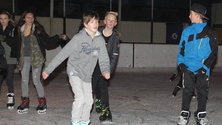 Impressionen von der Eisdisco Foto: Dagmar Besand