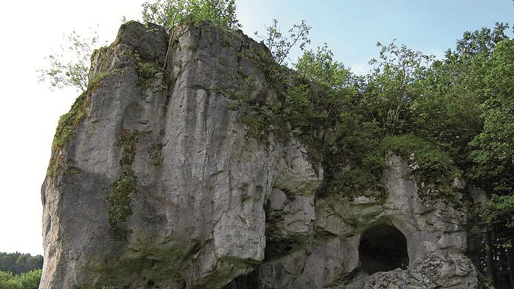 Der Hohle Stein bei Schwabthal Foto: CHW