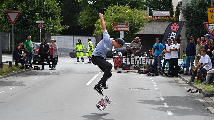 Skate-Contest.  Foto: Ronald Rinklef