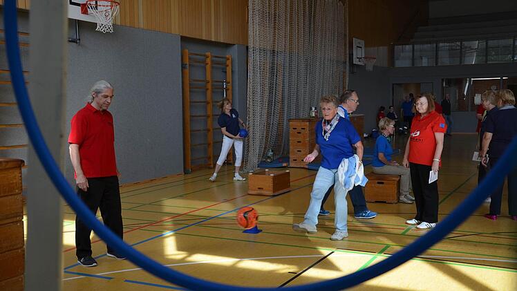 Eindrücke vom Bezirkssportfest in Hammelburg. Foto: Jana Keul