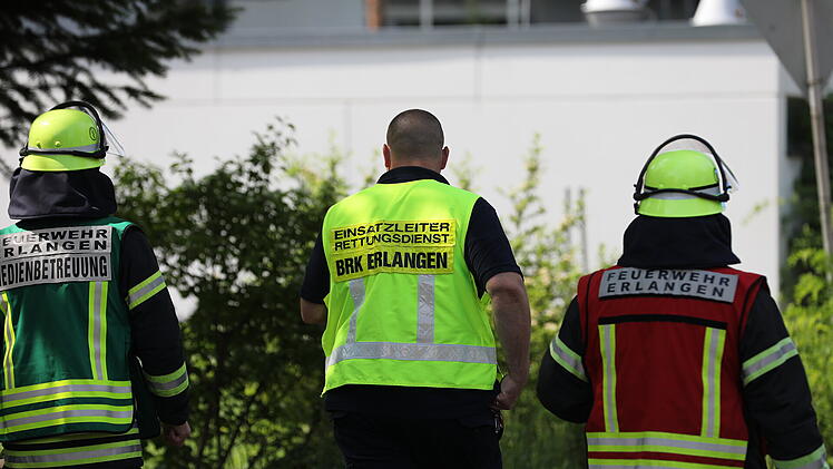 Explosion in der technischen Fakult&auml;t der Erlanger Universit&auml;t