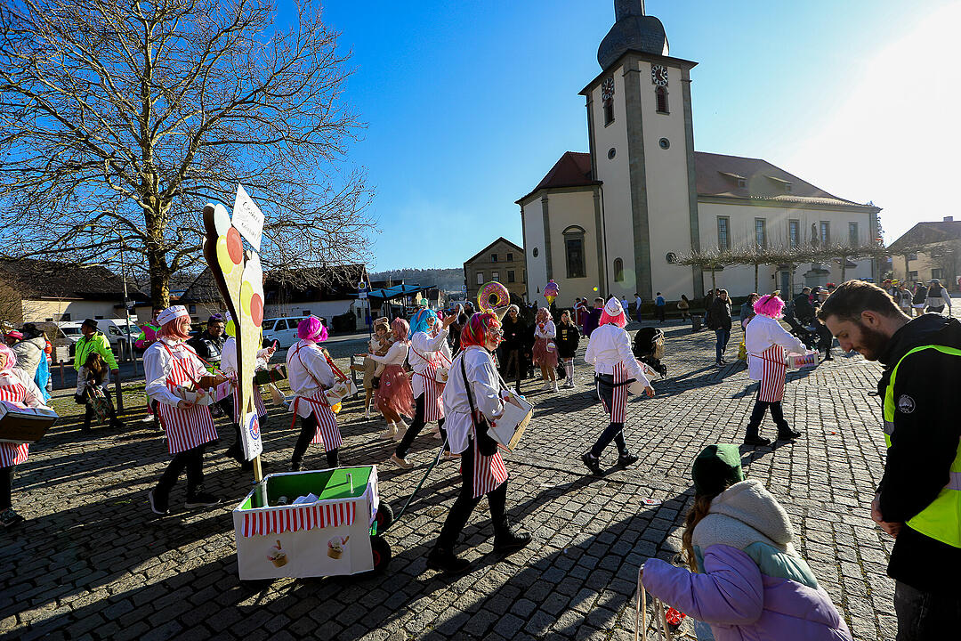 Fasching in Sand am Main!