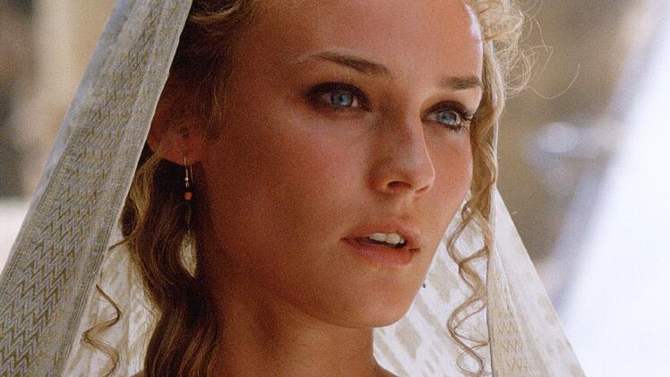 Mit ihrer Rolle als Helena in Wolfgang Petersens "Troja" wurde Diane Kruger zum international bekannten Star.