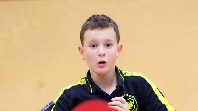 Nordostbayerischer Meister der Jungen U15 wurde der 13-jährige David Fischer aus Weidhausen.