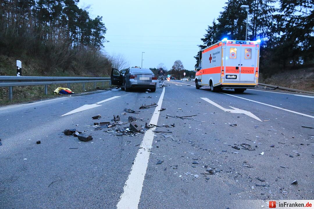 Unfall bei Hirschaid: Zwei Frauen schwer verletzt