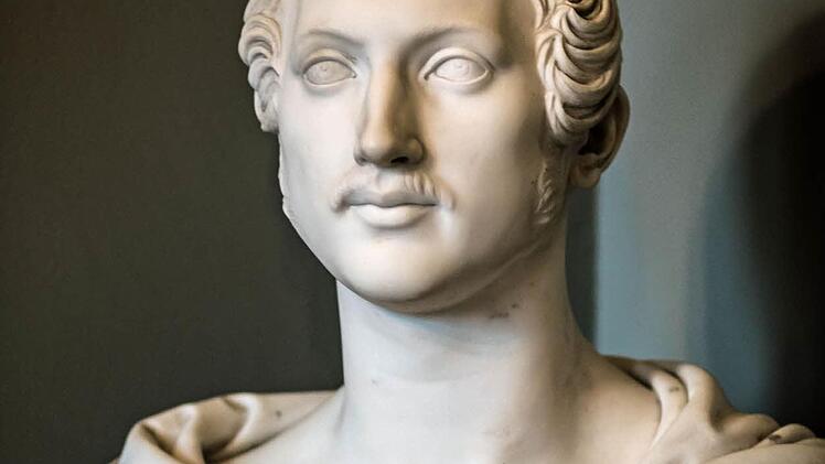 Büste Prinz Albert auf Schloss CallenbergFoto: Jochen Berger