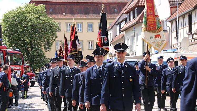 Feuerwehrjubiläum. Foto: Heike Beudert