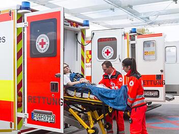 Wenn der Rettungsdienst Patienten in die Notfallambulanz des Forchheimer Klinikums bringt, entstehen gerade am Wochenende Engpässe, weil zu viele "Nicht-Notfälle" in die Notaufnahme kämen, sagt der ärztliche Direktor Jürgen Gschossmann. Foto: Klinikum Forchheim