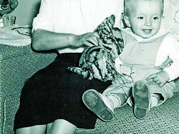 Frieda Ott nach dem Krieg: Sie konnte lange kaum über ihre traumatischen Erlebnisse sprechen.  Foto: pr