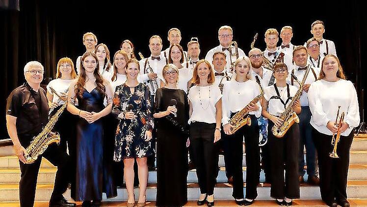 Erste Sahne: Die Big Band sorgt für den mitreißenden Sound beim CSU-Gesellschaftsball.