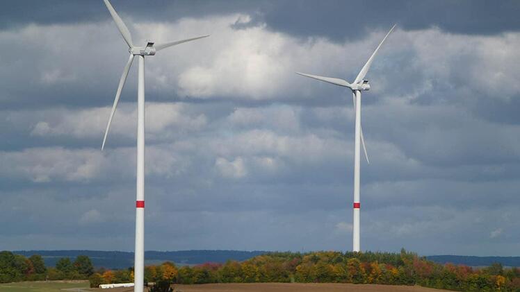 Für Diskussionsstoff sorgen einmal wieder die Rannunger Windräder. Foto: Archiv/Björn Hein