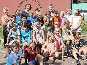 Die Grundschule hat einen eigenen Schulgarten. Foto: privat