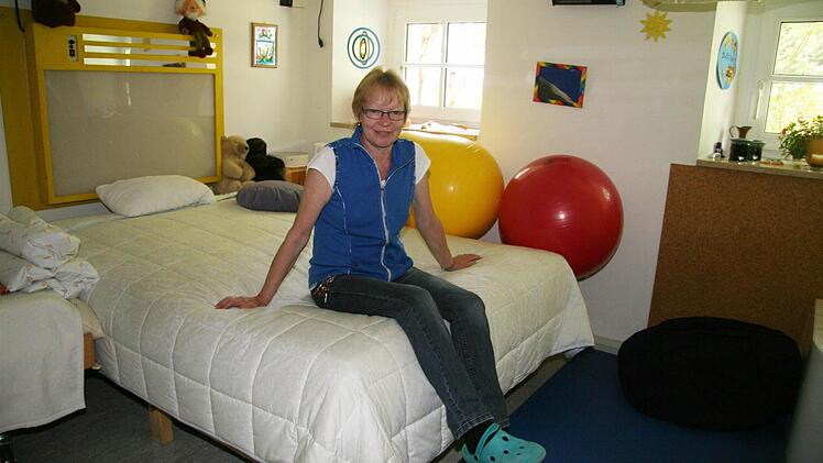 Der Snoezelen-Raum sorgt bei den Menschen mit Behinderung für Entspannung und Wohlfühlatmosphäre.