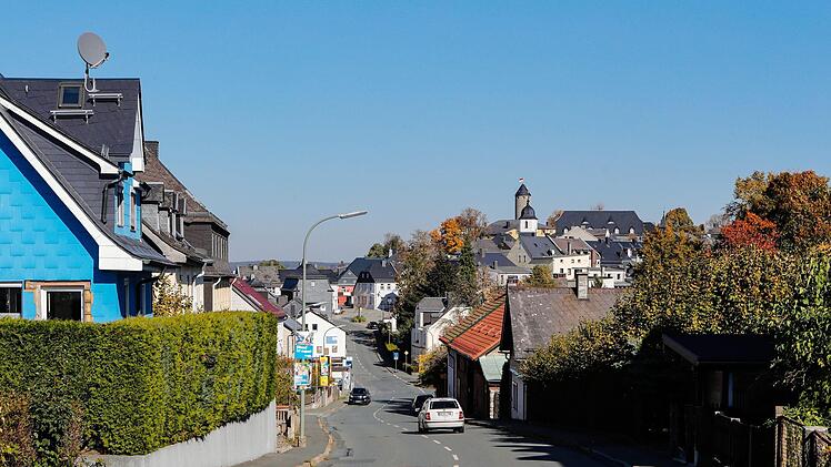 Blick in die Stadt Lichtenberg