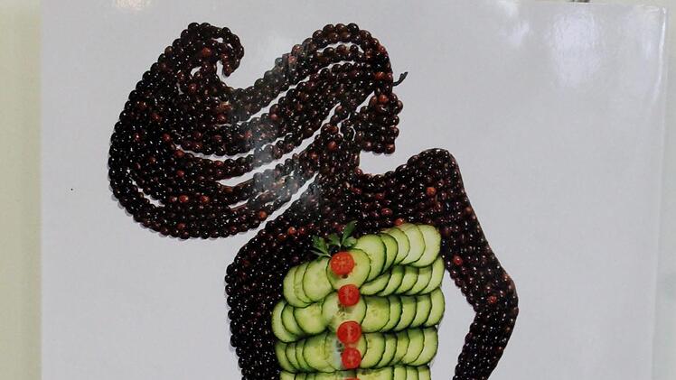 Kunstprojekt "Food Art" 1. Preis Fotografie, David Spasow, Jack-Steinberger-Gymnasium Bad Kissingen. Foto: Werner Vogel