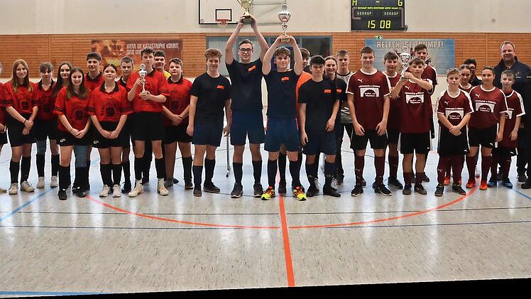 Erfolgreiche Sportler, Sieger und Verantwortliche