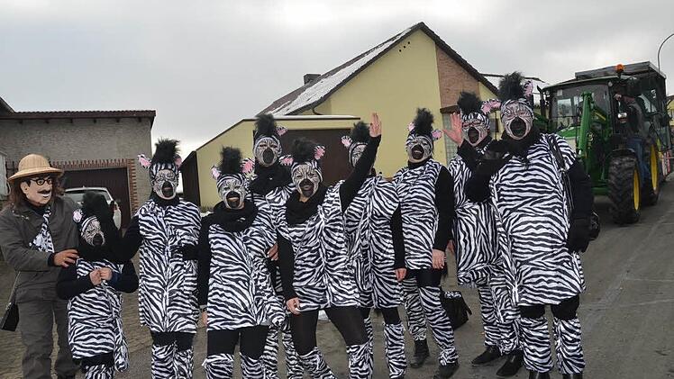 Die Rothenkirchener Narren. Foto: Hofmann