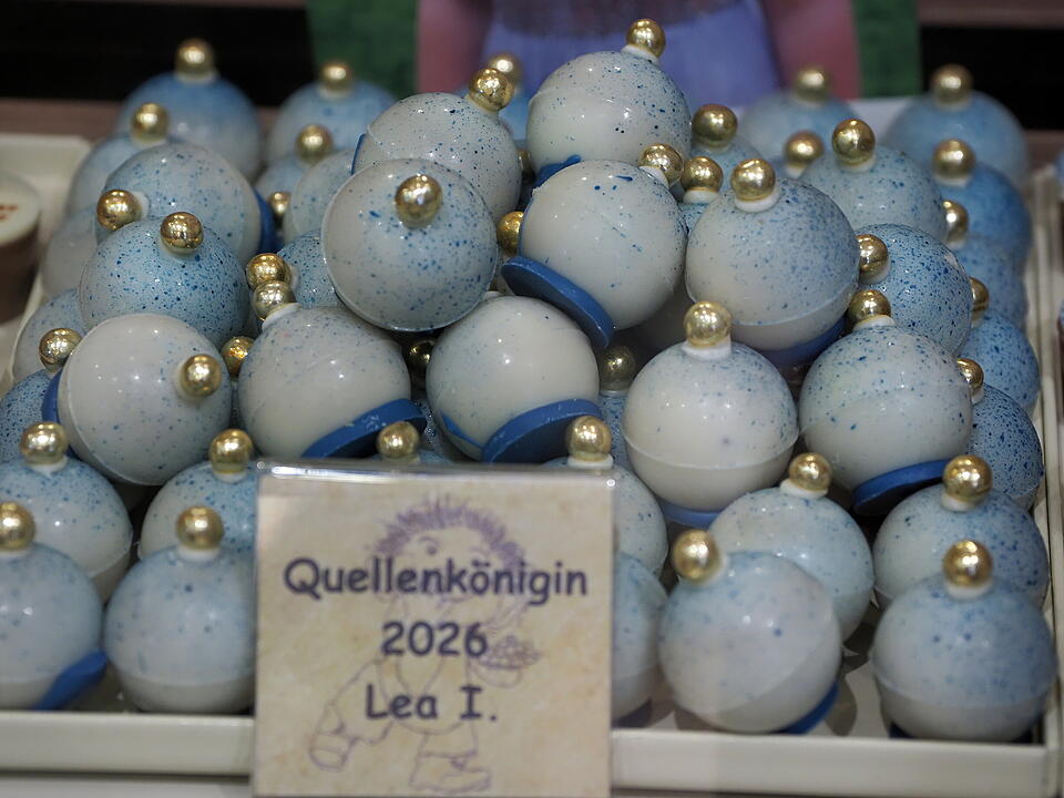 Kaiserin Auguste Viktoria Praline und Quellenk&ouml;nigin 2026 Lea die 1.