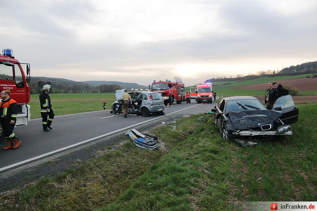 Unfall bei Rauhenebrach