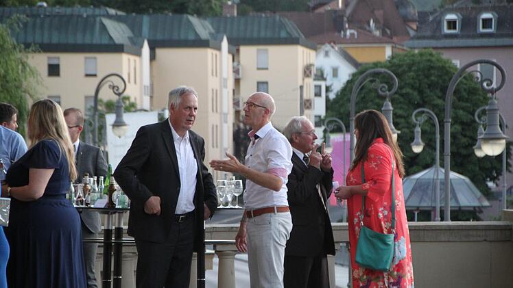 Kissinger Sommer Empfang der Saale-Zeitung. Foto: Ulrike Müller