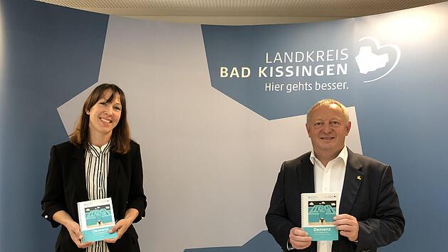 Netzwerkkoordinatorin Antje Rink und Landrat Thomas Bold. Foto: LenaPfister