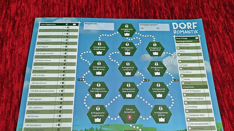Spiele-Test Dorfromantik - das Brettspiel:  Entspannter Landschaftsbau mit Sogwirkung