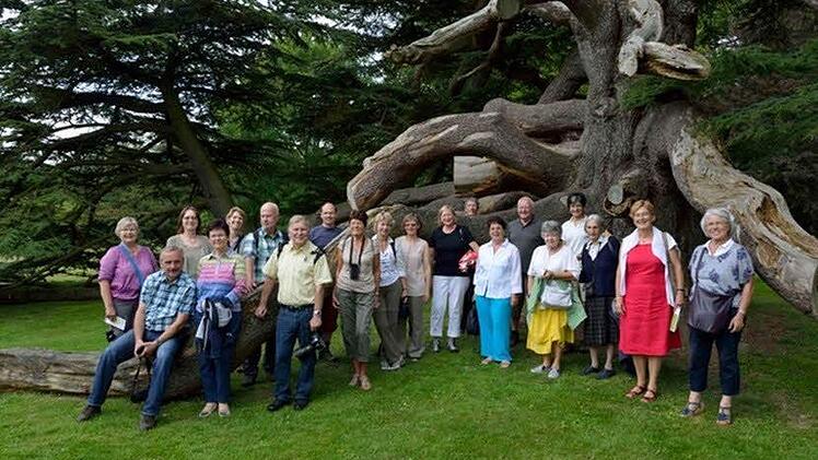 Mit der Naturschule Dietz hatten sich 26 Teilnehmer nach Südengland aufgemacht, um die schönsten Gärten der Region zu erkunden.  Foto: Naturschule Diez