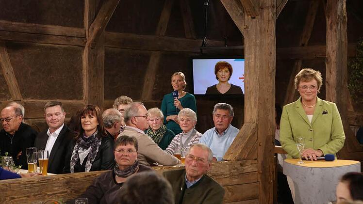 Ebermannstädter stellen Fragen bei "Jetz red i - Europa" Foto: Barbara Herbst