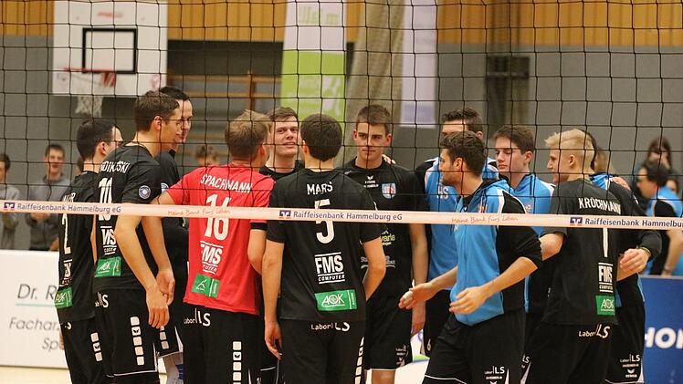 Impressionen vom Heimspielsieg der Hammelburg Volleys über den SSC Karlsruhe.Sebastian Schmitt