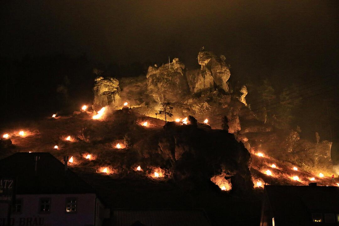 Lichterfest in Oberailsfeld
