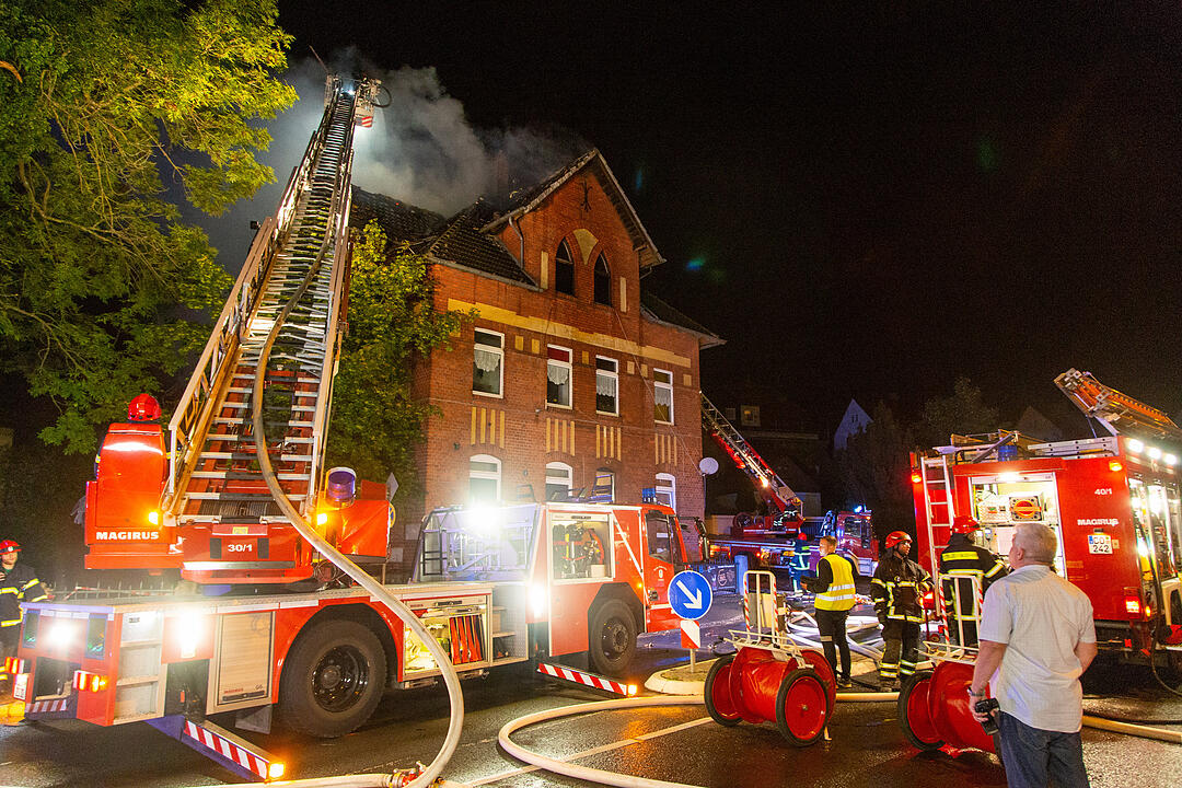 Coburg: Rettungseinsatz nach Brand in Mehrfamilienhaus